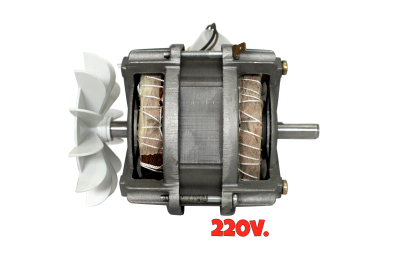 1285 MOTOR  220v.  NEW UP! (08-10 Kg.) - EIXO 1-2 CANA